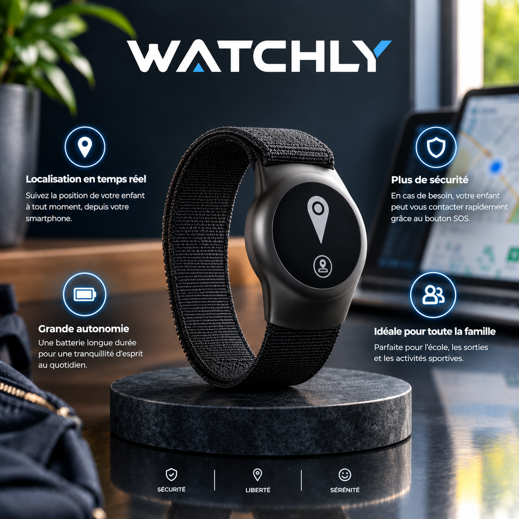 Watchly-Montres GPS pour enfant